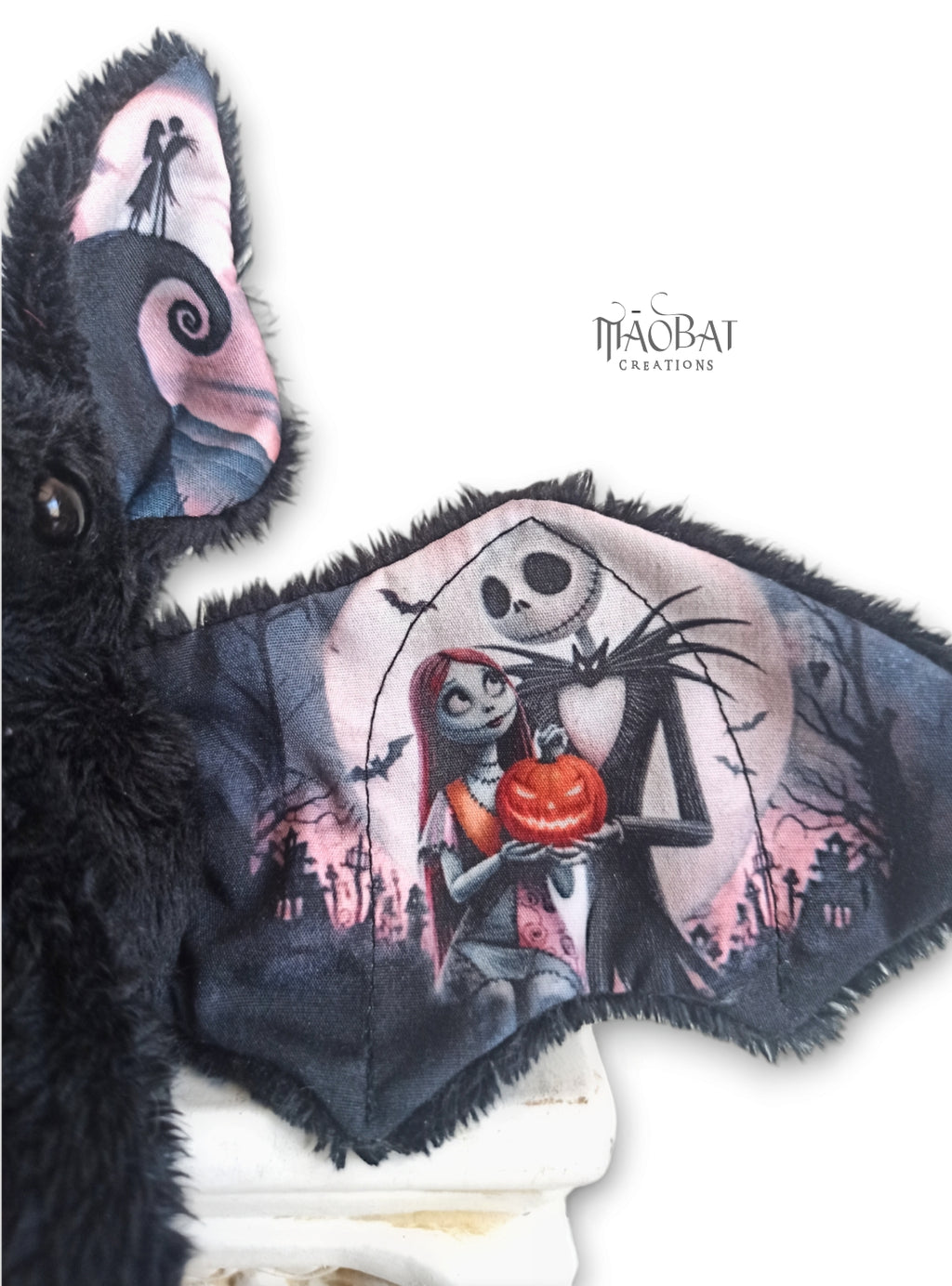 Nightmare before Christmas-Inspired Bat Plush