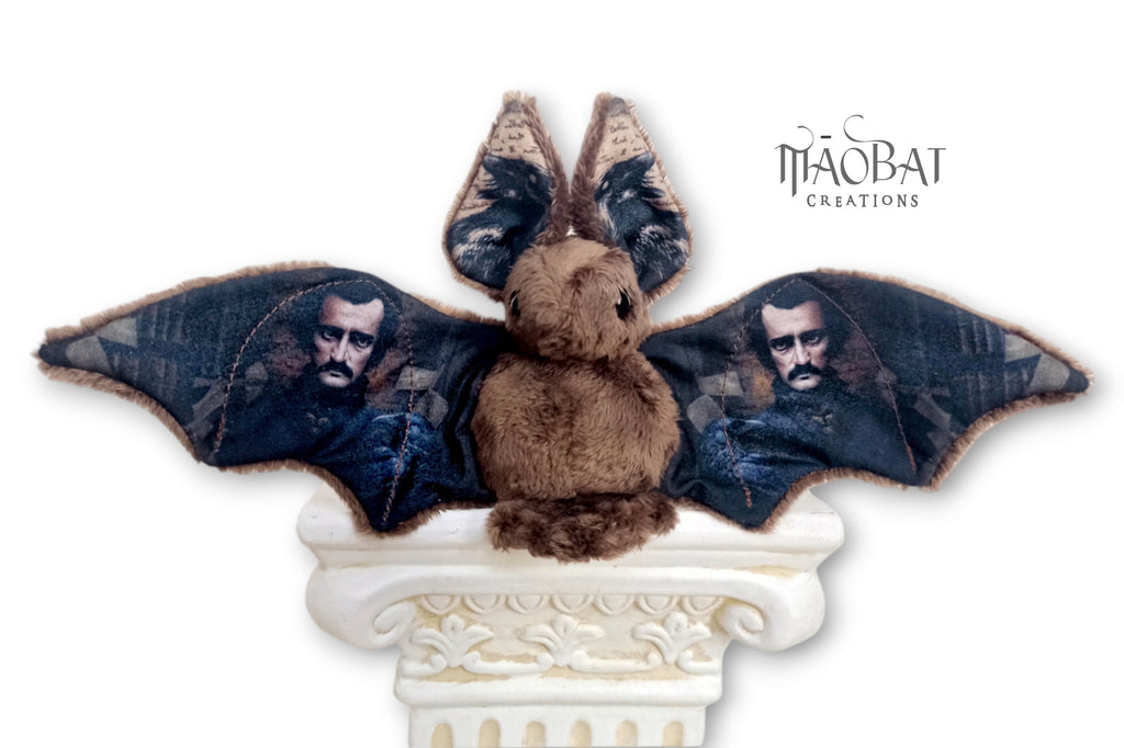 Edgar Allan Poe-Inspired Bat Plush
