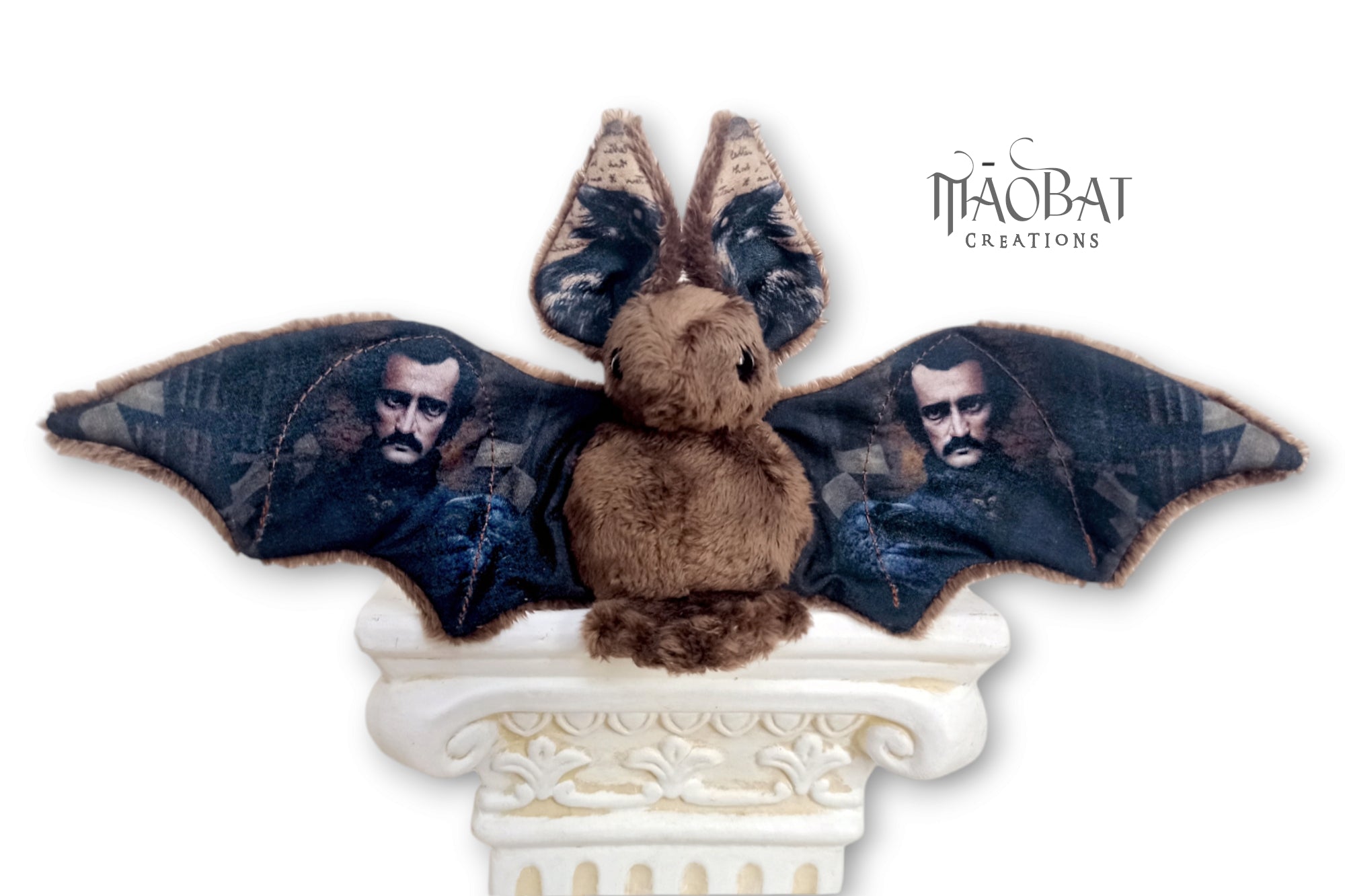 Edgar Allan Poe-Inspired Bat Plush