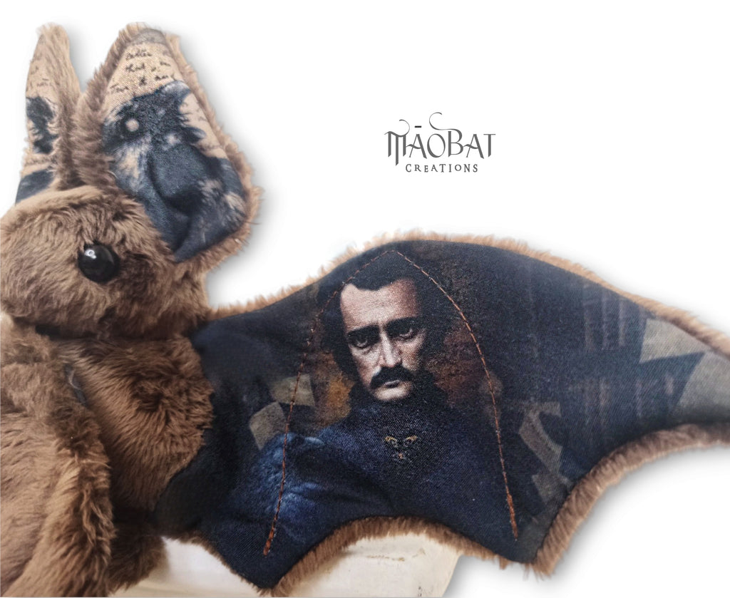 Edgar Allan Poe-Inspired Bat Plush