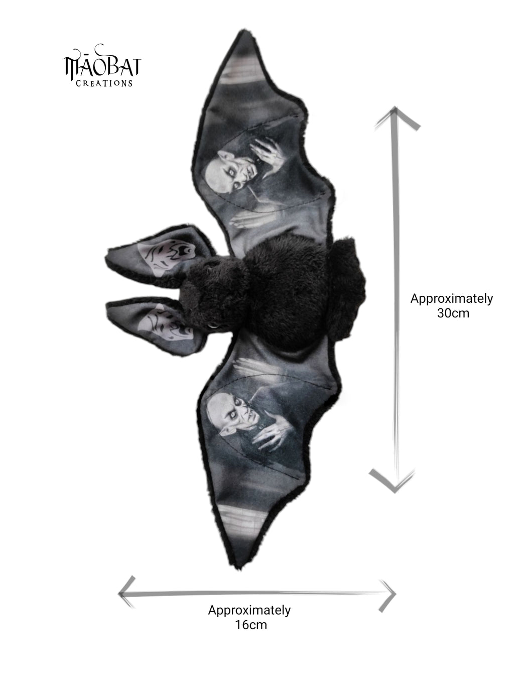 Nosferatu-Inspired Bat Plush