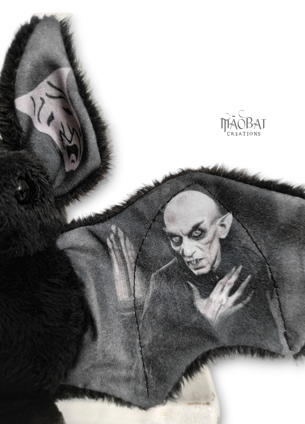 Nosferatu-Inspired Bat Plush