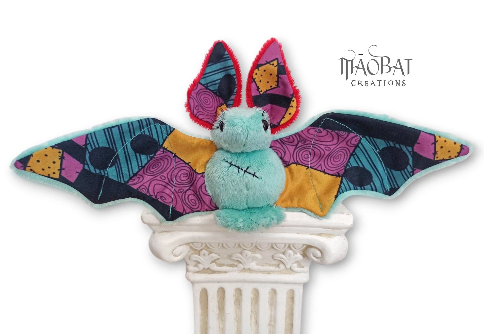 Jack & Sally-Inspired Bat Plushies