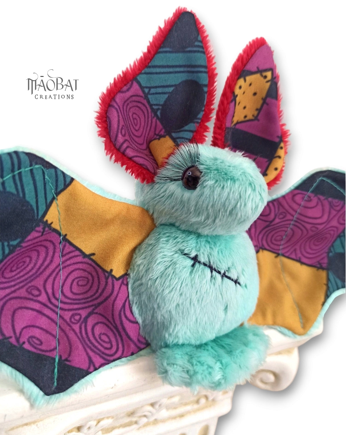 Jack & Sally-Inspired Bat Plushies