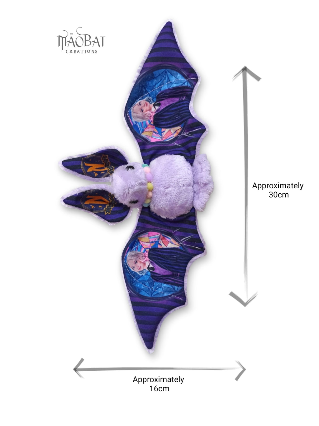 Wednesday & Enid-Inspired Bat Plushies
