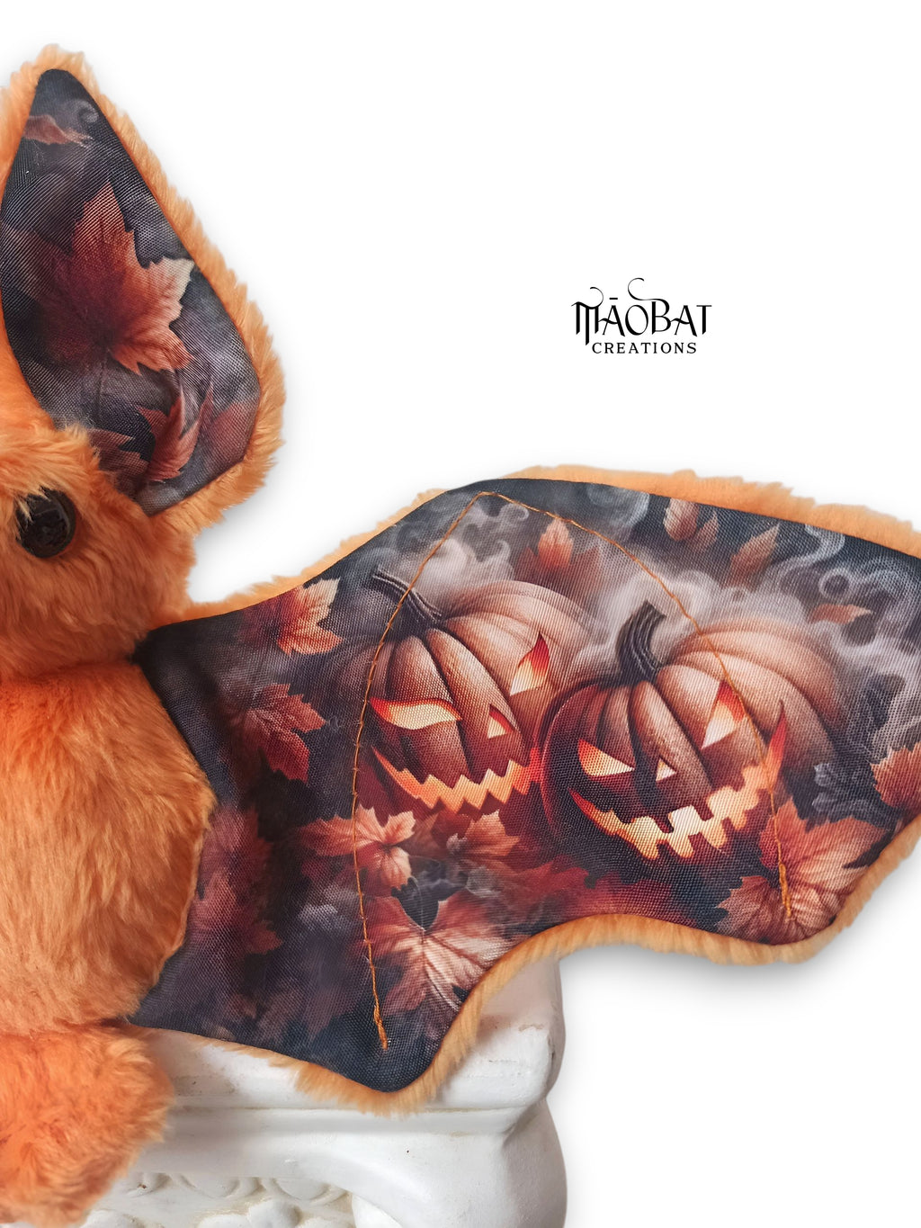 Pumpkin Lanterns Bat Plush
