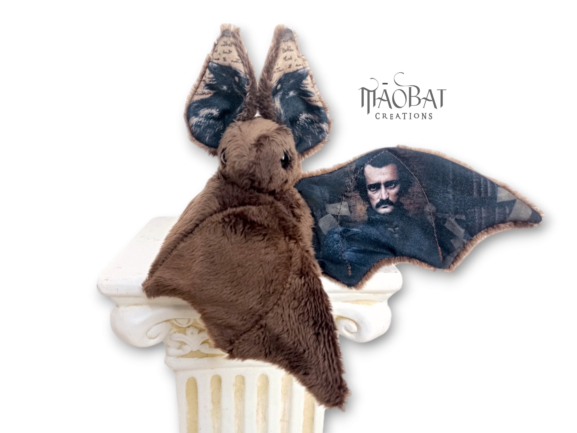 Edgar Allan Poe-Inspired Bat Plush