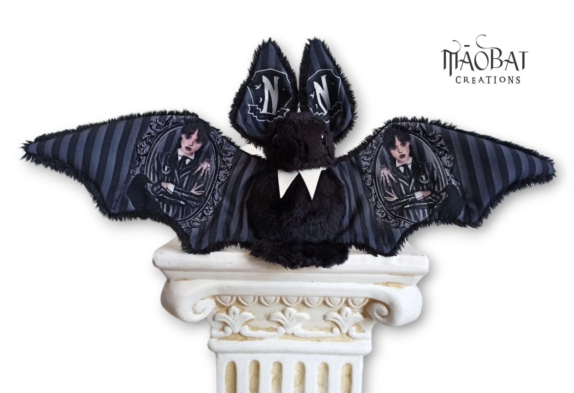 Wednesday & Enid-Inspired Bat Plushies