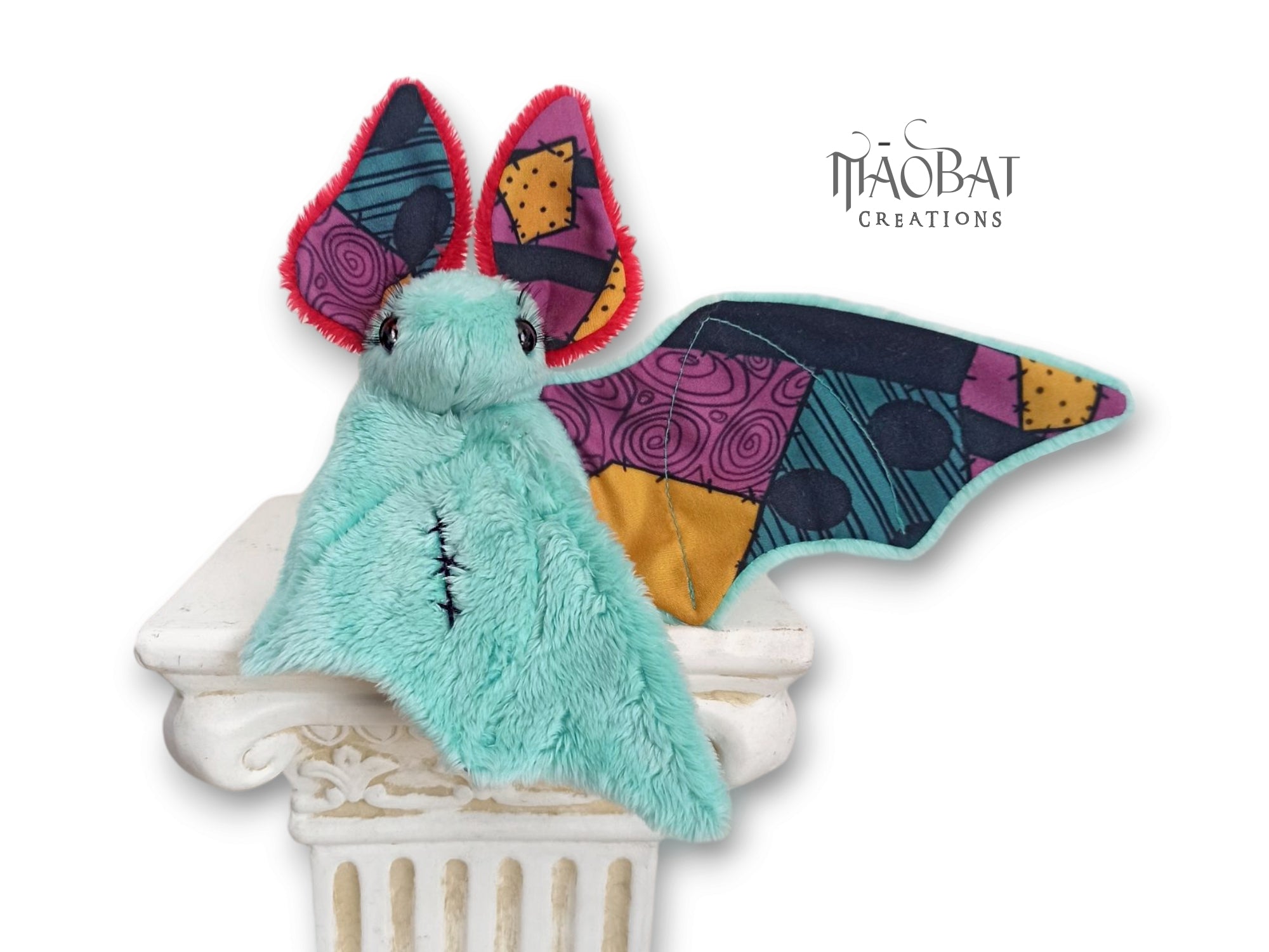 Jack & Sally-Inspired Bat Plushies