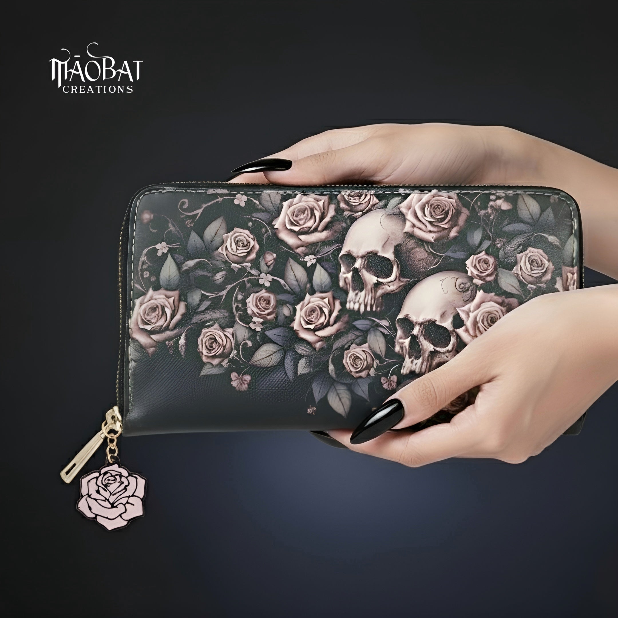 Skull & Roses Wallet