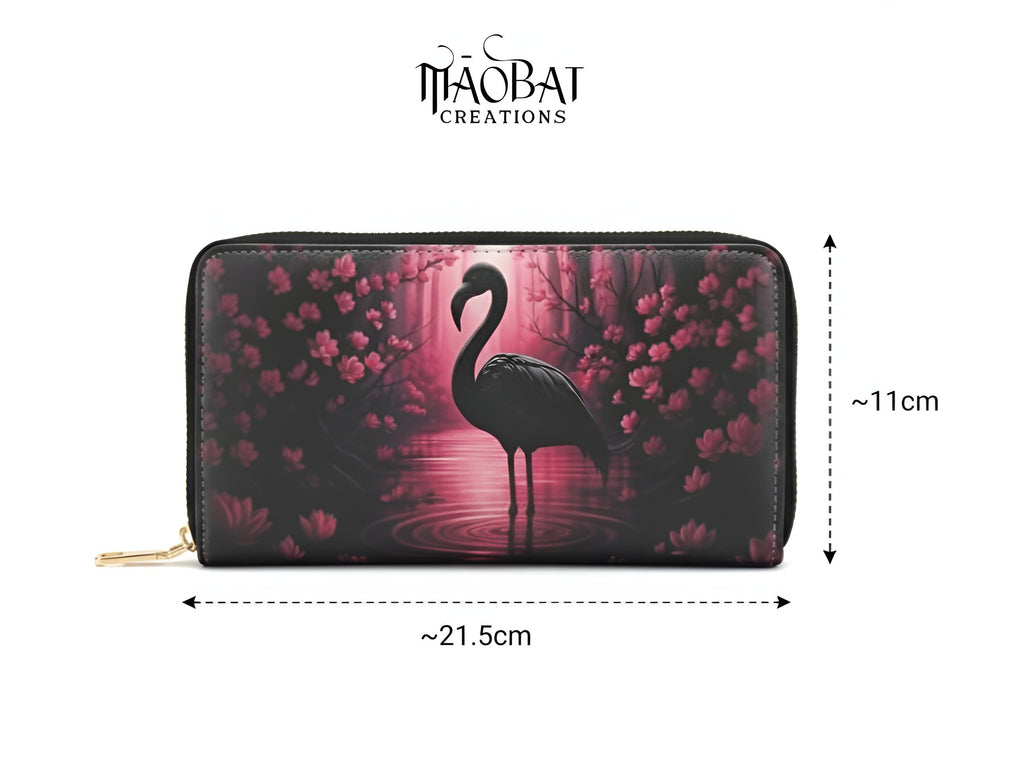 Black Flamingo Wallet