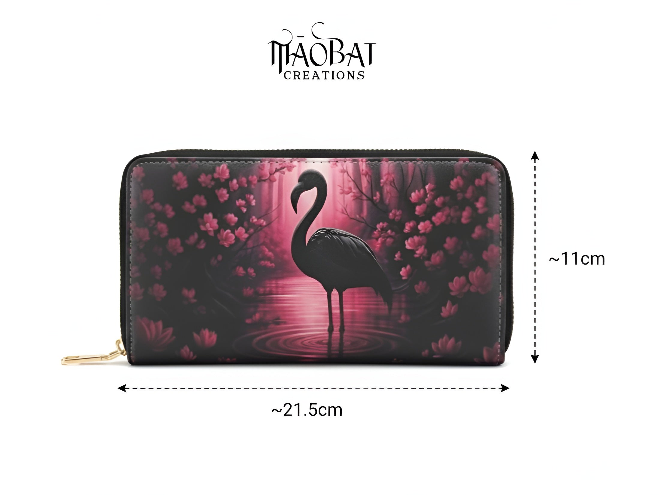 Black Flamingo Wallet