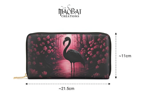 Black Flamingo Wallet