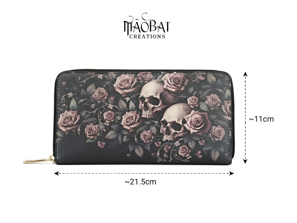 Skull & Roses Wallet