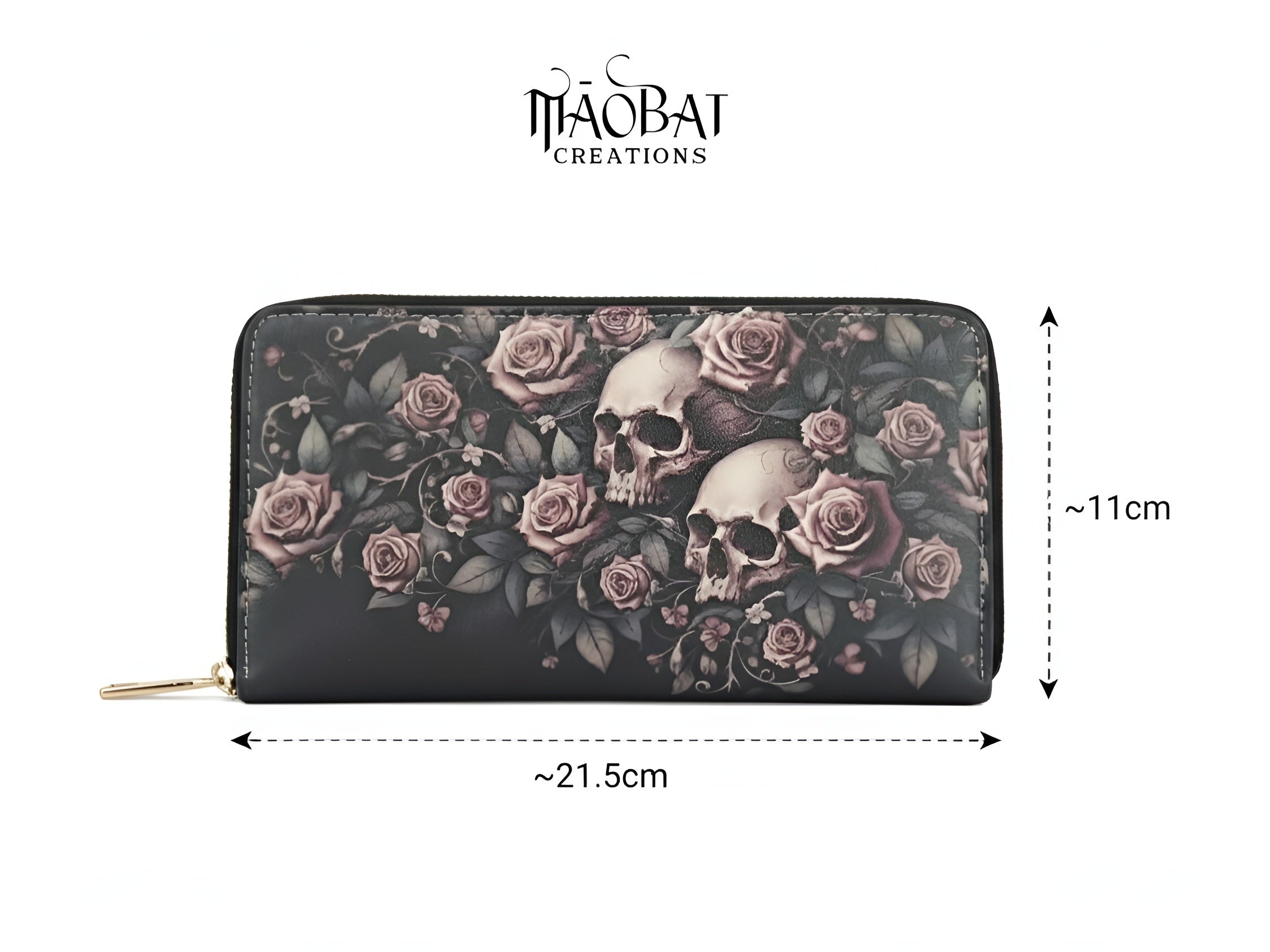 Skull & Roses Wallet