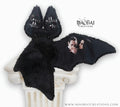 Morticia & Gomez Addams-Inspired Bat Plush