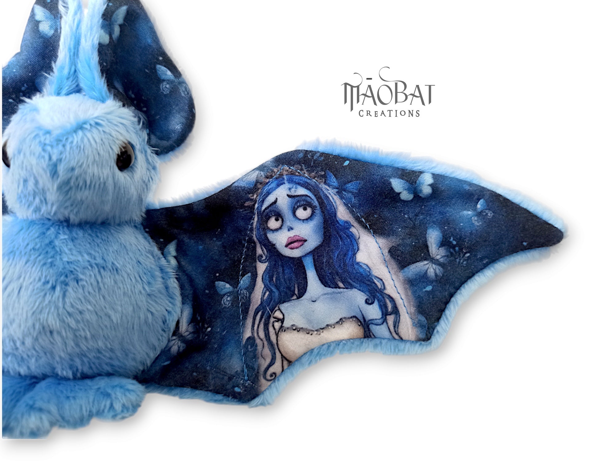 Corpse Bride-Inspired Bat Plush