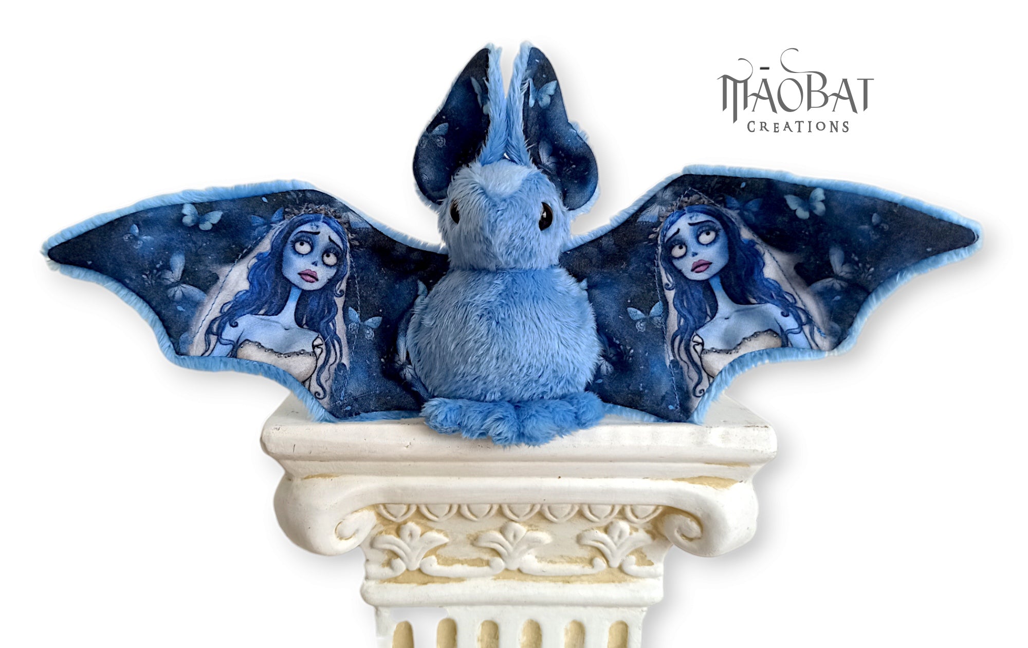 Corpse Bride-Inspired Bat Plush