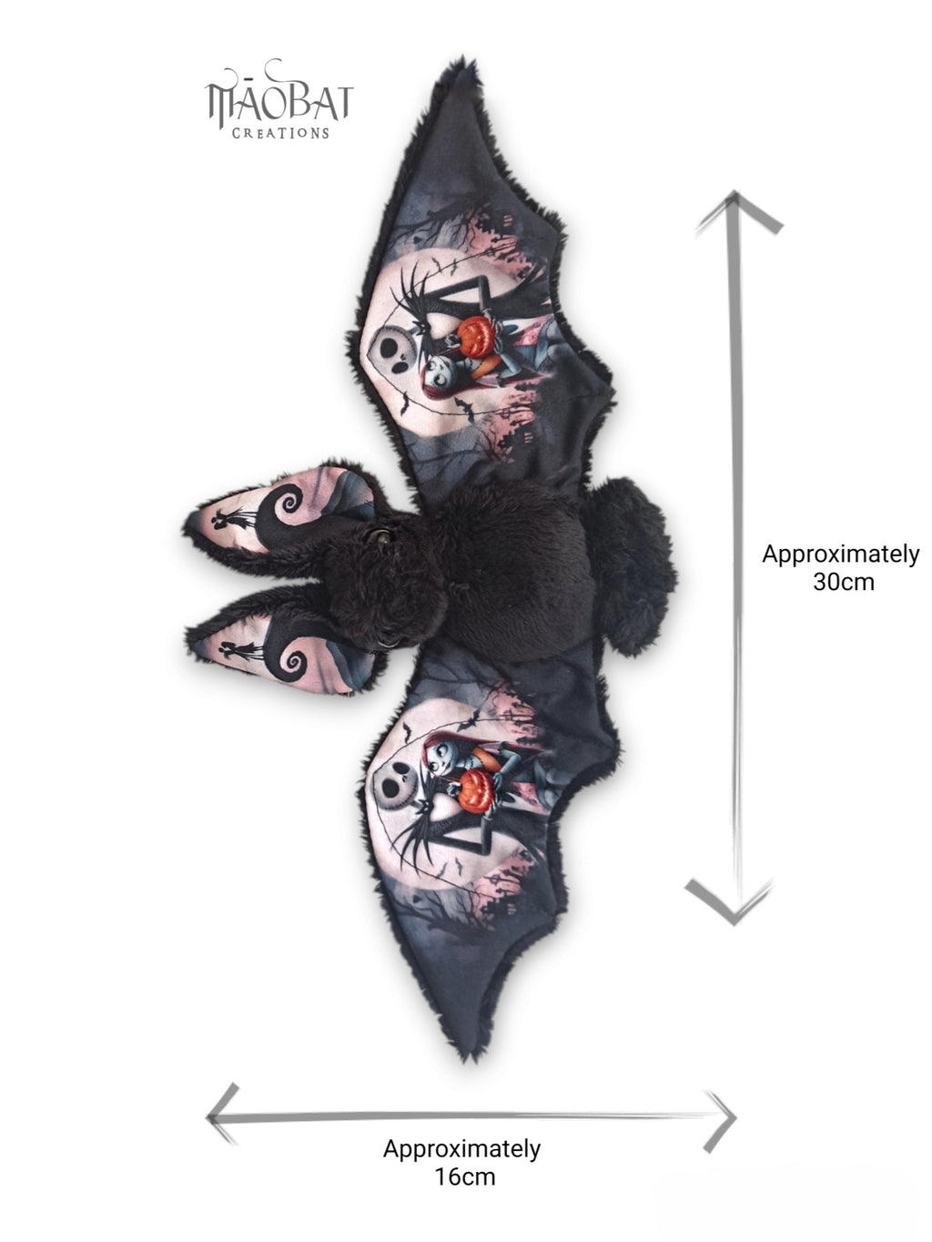 Nightmare before Christmas-Inspired Bat Plush