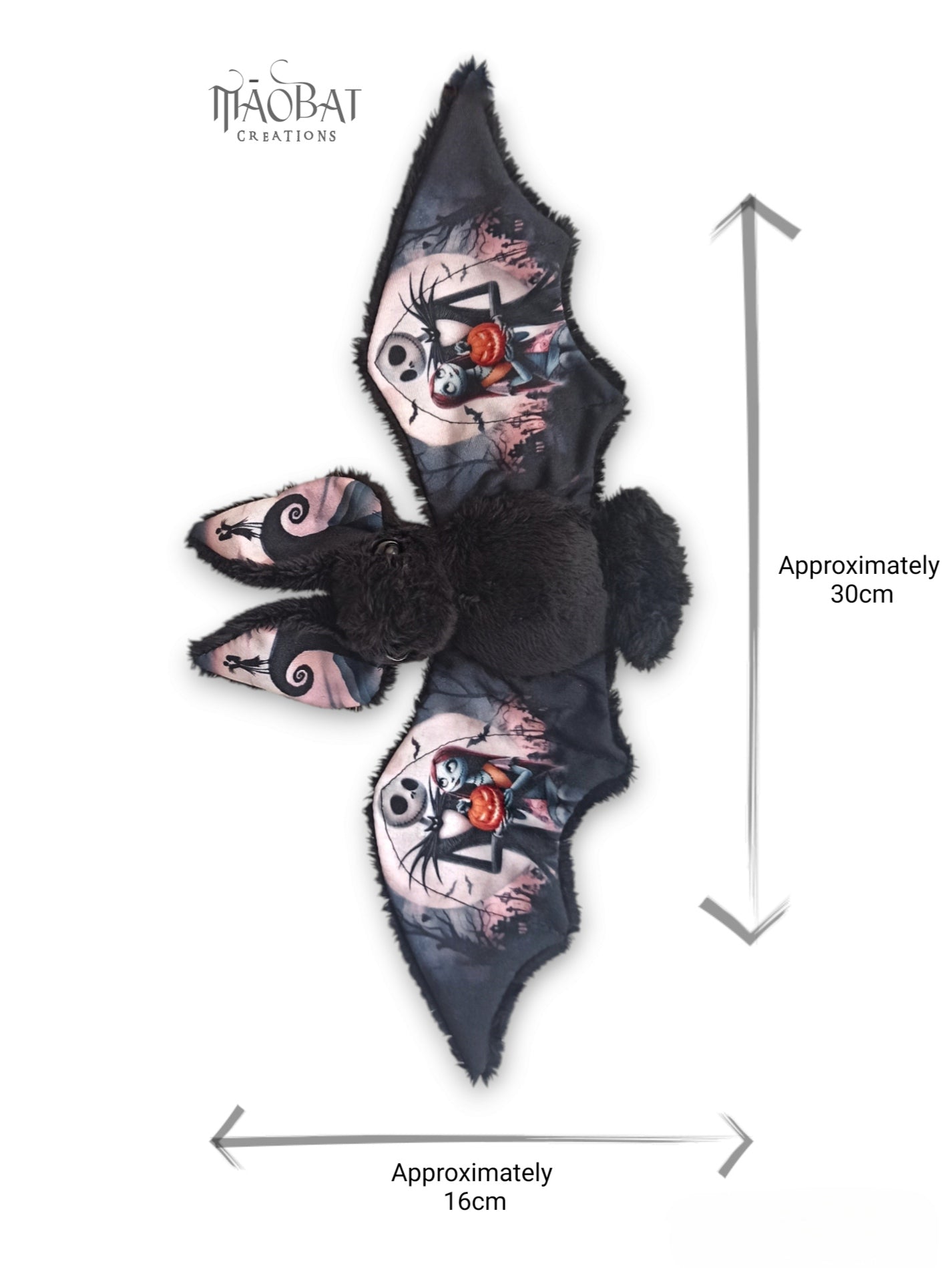 Nightmare before Christmas-Inspired Bat Plush