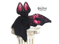 Black Flamingo Bat Plush