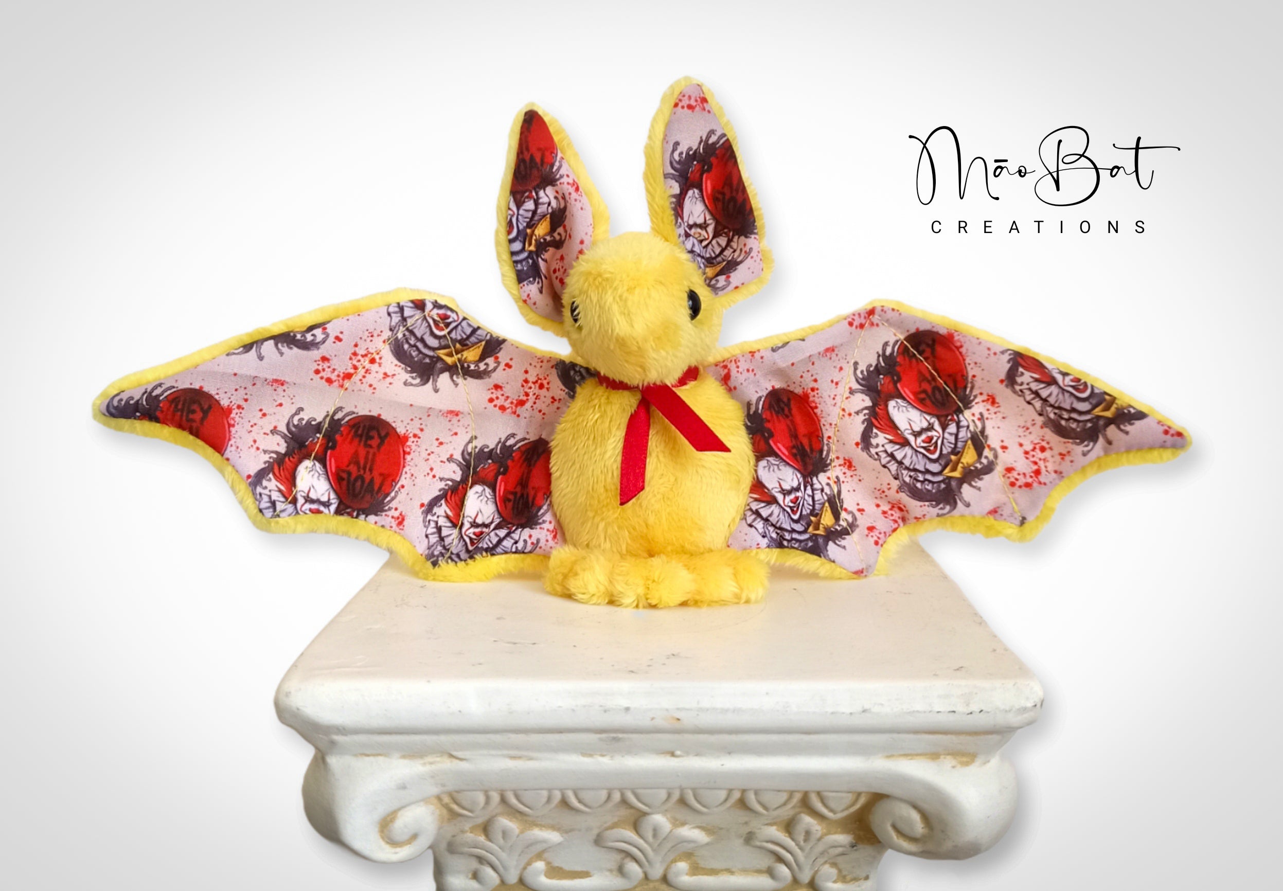 Pennywise inspired Bat Plush