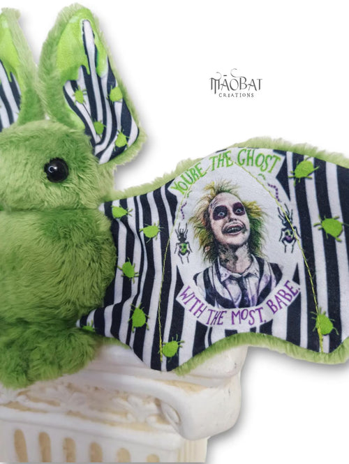 Beetlejuice-Inspired Bat Plush